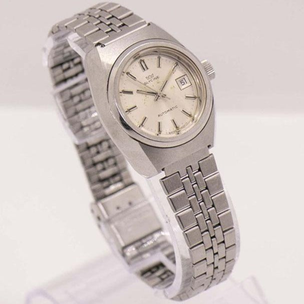 【お1人様1点限り】 1970s Vintage Glycine Automatic Watch | Rare Swiss Military アナログ（手巻き）