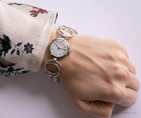 Tono d'argento vintage Zephir Orologio meccanico - collezione di orologi tedeschi