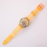 1991 Swatch Burbujas de gelatina SDK104 reloj | Amarillo vintage Swatch Scuba
