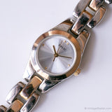 Minimaliste bicolore vintage Relic par Fossil montre | Quartz pour dames montre