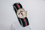 Vintage Brandley Minnie Mouse Uhr | Schweizer mechanisch gemacht Uhr