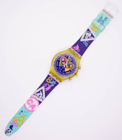 1994 Vintage Swatch Chronograph SCZ100 I. O. C. reloj Juegos Olímpicos Especiales