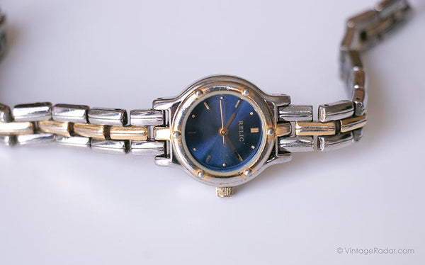 Vintage Blue-Dial Relic Watch for Women | Relic by Fossil Quartz Watch ...