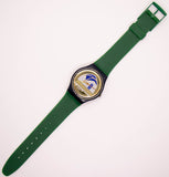 1991 swatch Backstage GN120 orologio | Quadrante vintage oro swatch