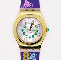 1995 swatch Irony YLG100 Green Gammon Watch | Tono d'oro swatch Ironia