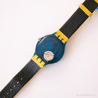 1991 Swatch SDN102 Orologio divino | Geometrico vintage Swatch Scuba 200
