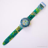 1998 Swatch SDK913 Ocean Life reloj | Pez vintage raro Swatch Scuba