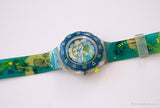 1998 Swatch SDK913 Vie océanique montre | Poisson vintage rare Swatch Scuba