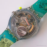 1998 Swatch SDK913 Ozeanleben Uhr | Seltener Vintage -Fisch Swatch Scuba