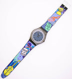 Vintage 1990 swatch GX117 ASCOT Watch | 90s originali swatch Gent Watch