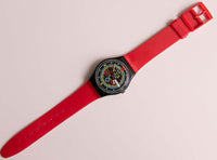 Rare 1987 Swatch Navigator GB707 | Suisse vintage des années 80 Swatch montre
