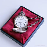 Vintage Andre Rivalle Pocket Watch | Mechanical Vest Watch with Engraving Option