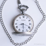 Vintage Andre Rivalle Pocket Watch | Mechanical Vest Watch with Engraving Option