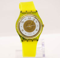 1991 Swatch ساعة GG114 جاليريا | خمر أصفر Swatch أصول جنت