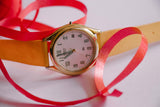 كلاسيكي Seiko 5y22 ساعة كلاسيكية | نغمة الذهب Seiko ساعة الكوارتز للبيع