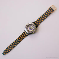 1992 Swatch SDB103 BOMBOLA Watch | Vintage Silver-tone Swatch Scuba
