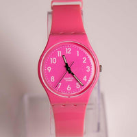 Vintage 2009 Dragon Fruit GP128 Swatch reloj | Rosado Swatch reloj