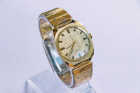 Ancien Bifora 17 bijoux Incabloc montre | 1970 Gold German montre