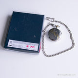 Orologio tascabile unisex elegante vintage | Orologio giubbotto bicolore
