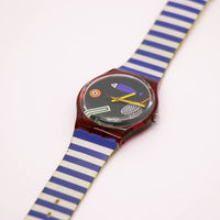 1993 Swatch GR114 FRITTO MISTO Watch | Swatch Standards 90s Gent