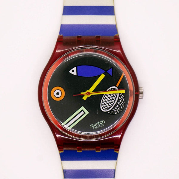 1993 Swatch GR114 FRITTO MISTO Watch | Swatch Standards 90s Gent