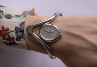 Ancien Anker 85 17 Rubis montre pour les femmes avec un bracelet à tons d'argent