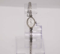 Vintage 1970S Seiko Vestido de diamante solar 21 joyas reloj Único