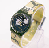 1995 swatch Oveja negra GN150 reloj | Dulces sueños 90s swatch reloj