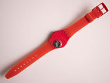 Vintage 2009 CHERRY-BERRY GR154 Swatch Watch | Red Swatch Watch