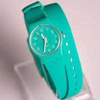 Vintage ▾ Swatch Mint Leave LL115 | Menta verde Swatch Lady Orologio al quarzo