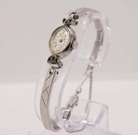 Citizen Rhone 19 Juwelen Weißgold Diamant plattiert Uhr für Frauen