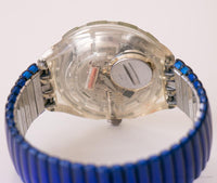 1994 Swatch SDK116 SDK117 Spark Stursel Watch | شفاف Swatch