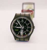 1994 swatch GM704 Heroes Sky montre | NOS vintage swatch Gant montre