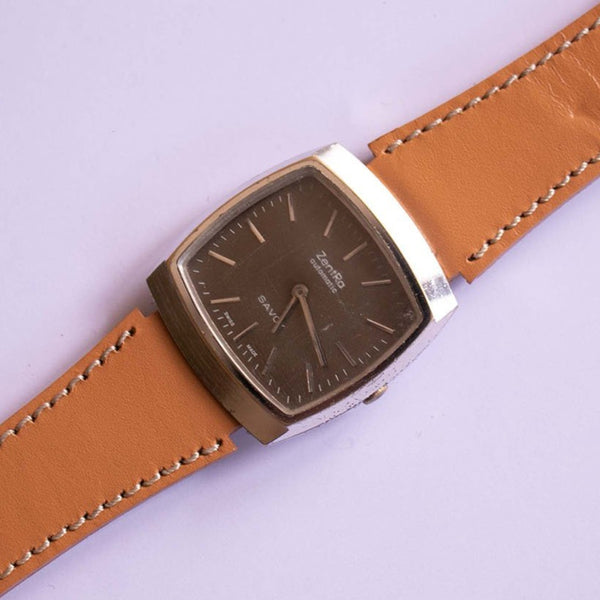 Vintage de la década de 1970 ZentRa Saboya automática reloj Swiss hizo movimiento