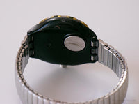 1995 Swatch SDB106 NOUVEAU venu SDB107 montre | Sily-tone vintage Swatch