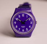 Vintage 2009 Callicarpa Vichy GV121J Swatch reloj | Violeta Swatch