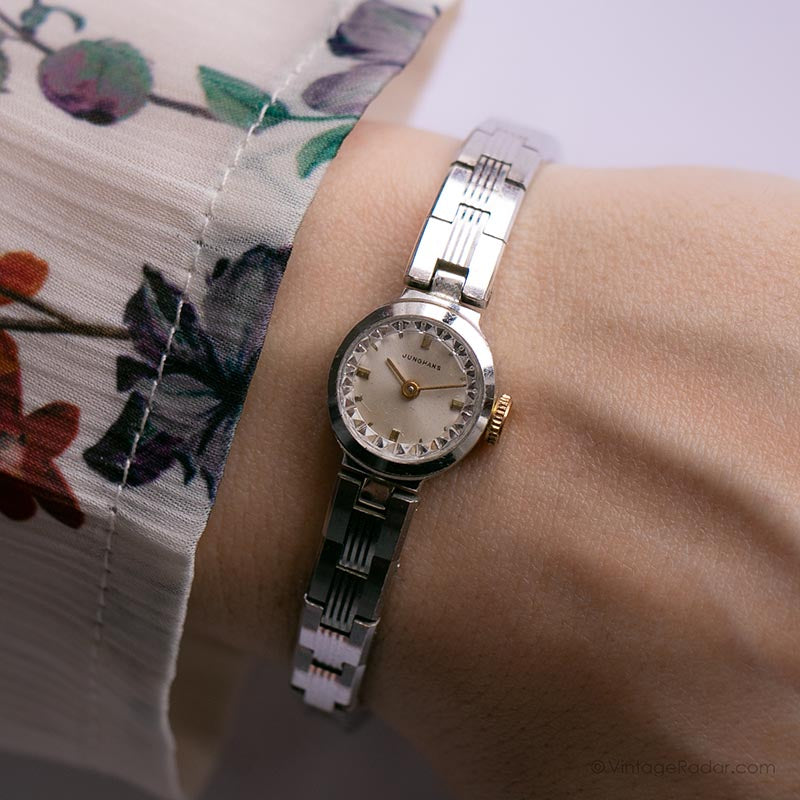 Silver-tone Vintage Junghans Watch for Women - German