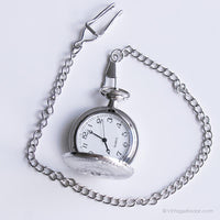 Vintage Royal Pocket Watch | Personalized Train Watch for Men