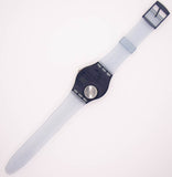Vintage Swatch GN126 CANCUN Watch | Blue Boho Swatch Gent Originals