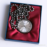 Bolsillo vintage vivani reloj | Bolsillo de cuarzo de Japón reloj