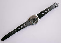Regent De Cave Swiss machte Militär Uhr | Schwarze Schweizer 1970er Uhren