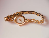 Tono dorado Anne Klein Vestido de mujeres reloj | Relojes de diseñador vintage