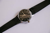 Centaur Zentra Vintage 1960s Watch | Vintage German Black Military Watch