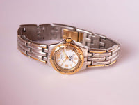 Dos tonos Anne Klein H2O reloj para mujeres | Diseñador vintage reloj