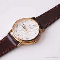 Elgin Calendar Quartz Watch | Vintage Date Watch for Men
