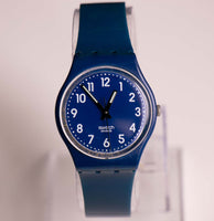 Vintage Swatch Watch UP-WIND GN230 | 2009 Blue Swatch Originals Watch
