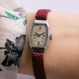 1930s Roamer Swiss Tank Watch - RARE Vintage Roamer Watch for Sale