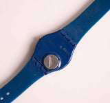 Antiguo Swatch reloj Viento ascendente GN230 | Azul 2009 Swatch Originales reloj