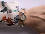 Vintage Rhodos 17 Joyas Incabloc Mecánico reloj para damas
