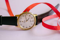 Roamer Anfibio Swiss hizo Vintage reloj para hombres y mujeres chapado en oro